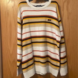 Men South Pole Stripe Sweater Size L